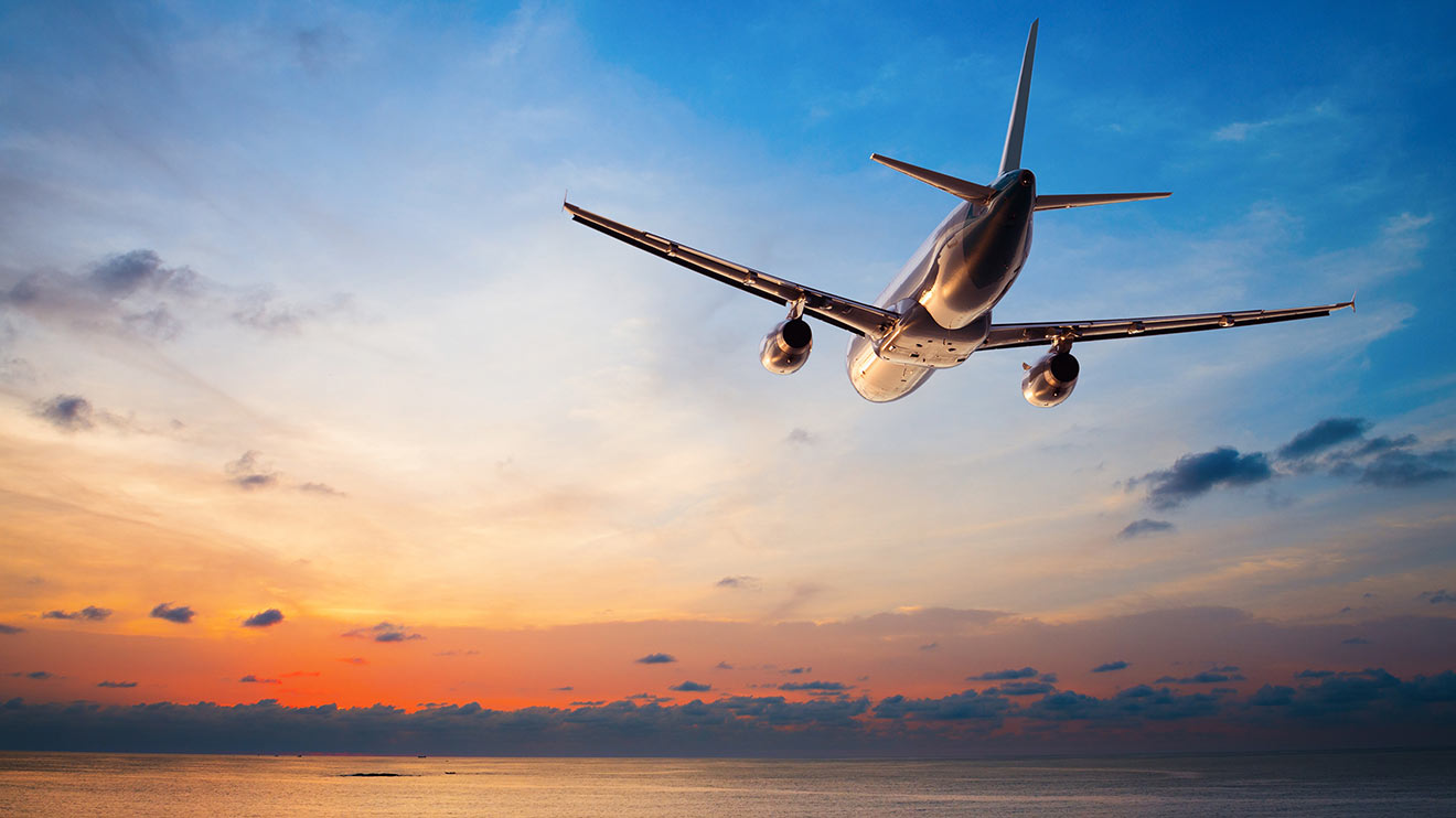 Domestic flight to Maldives islands