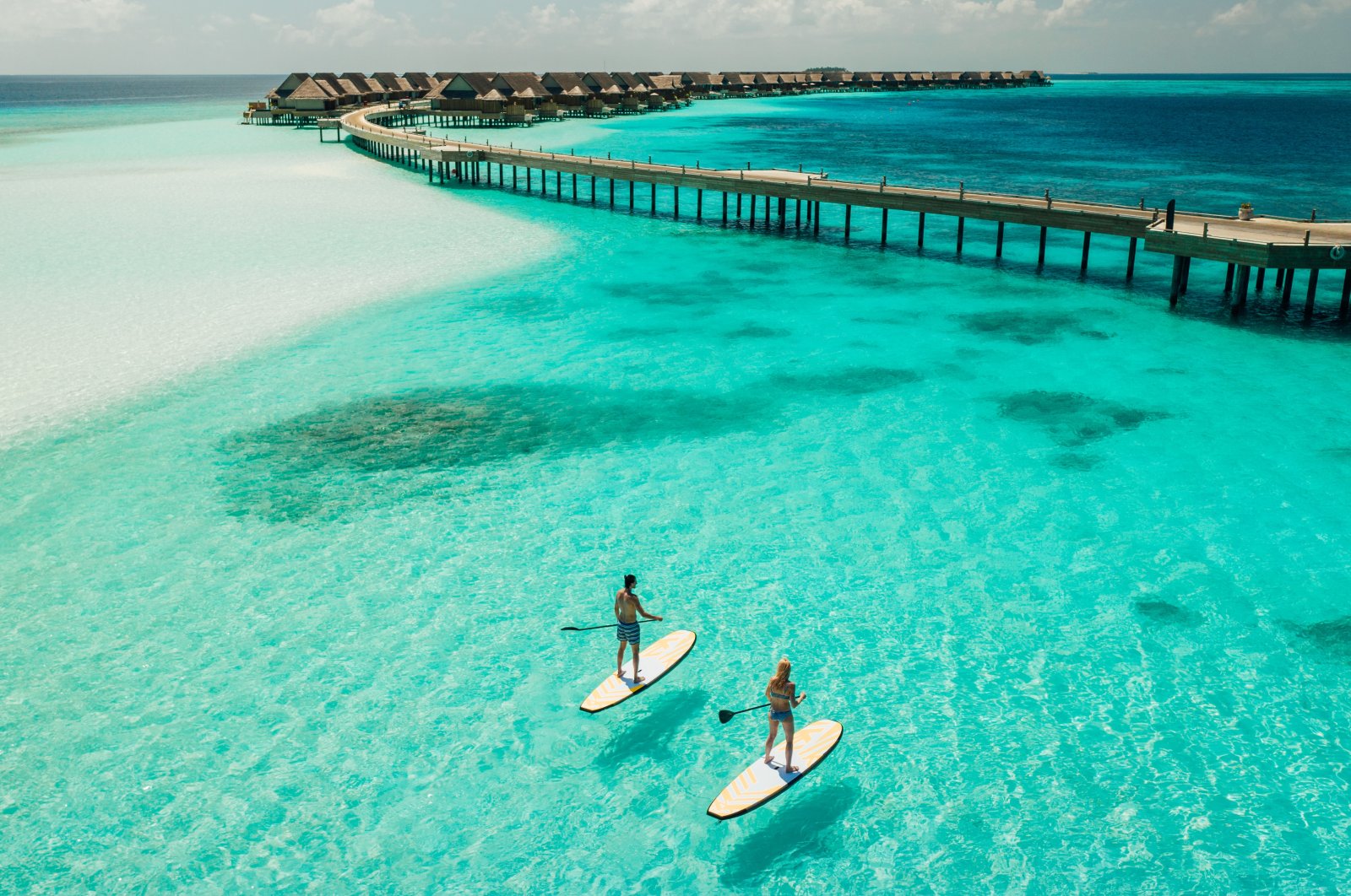Maldives island beach